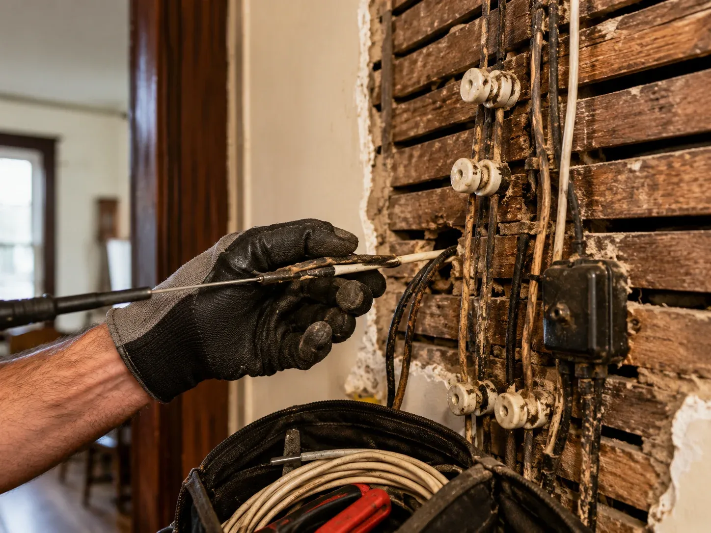 Knob and tube rewiring cost estimate Toronto