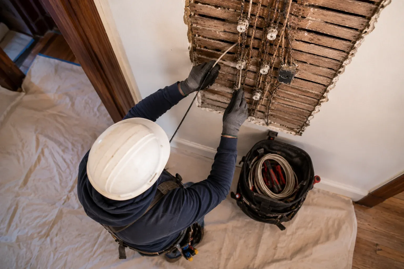 Knob and tube removal estimate