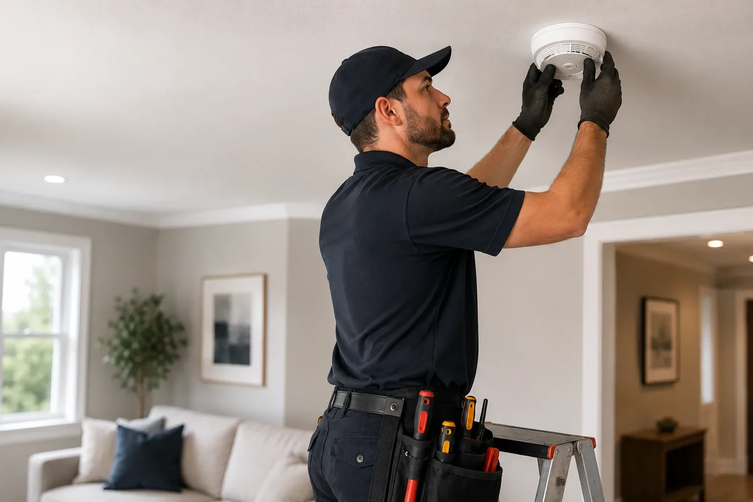 Smoke alarm installation Toronto
