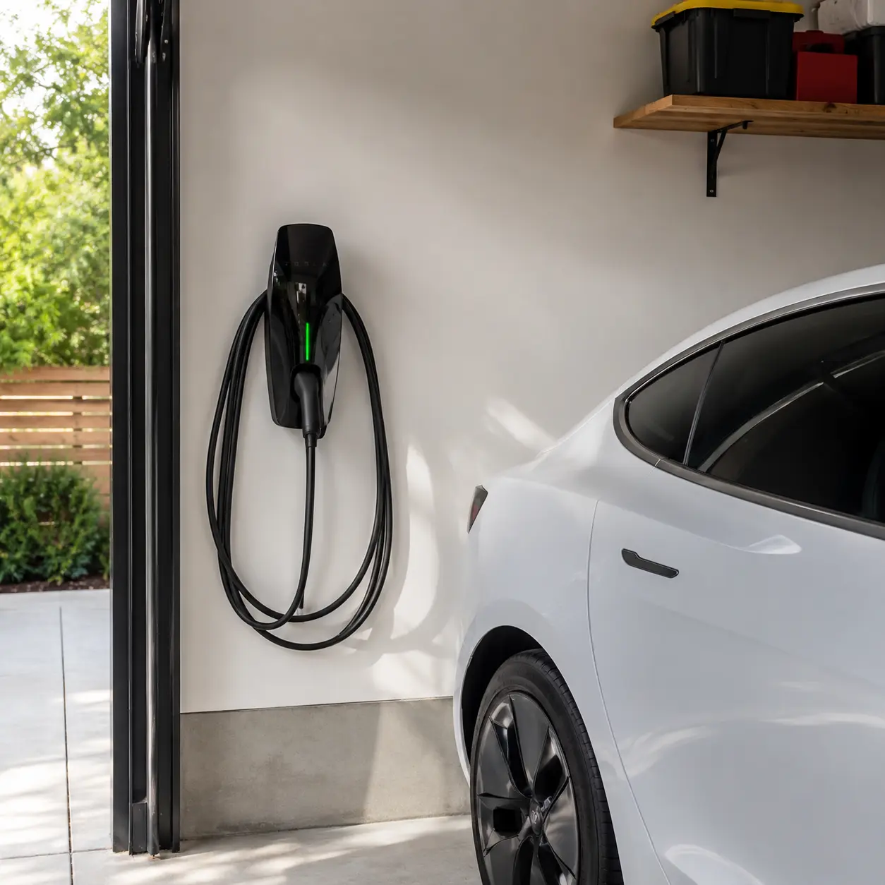 Tesla Wall Connector installation by Sparky Electrical Services