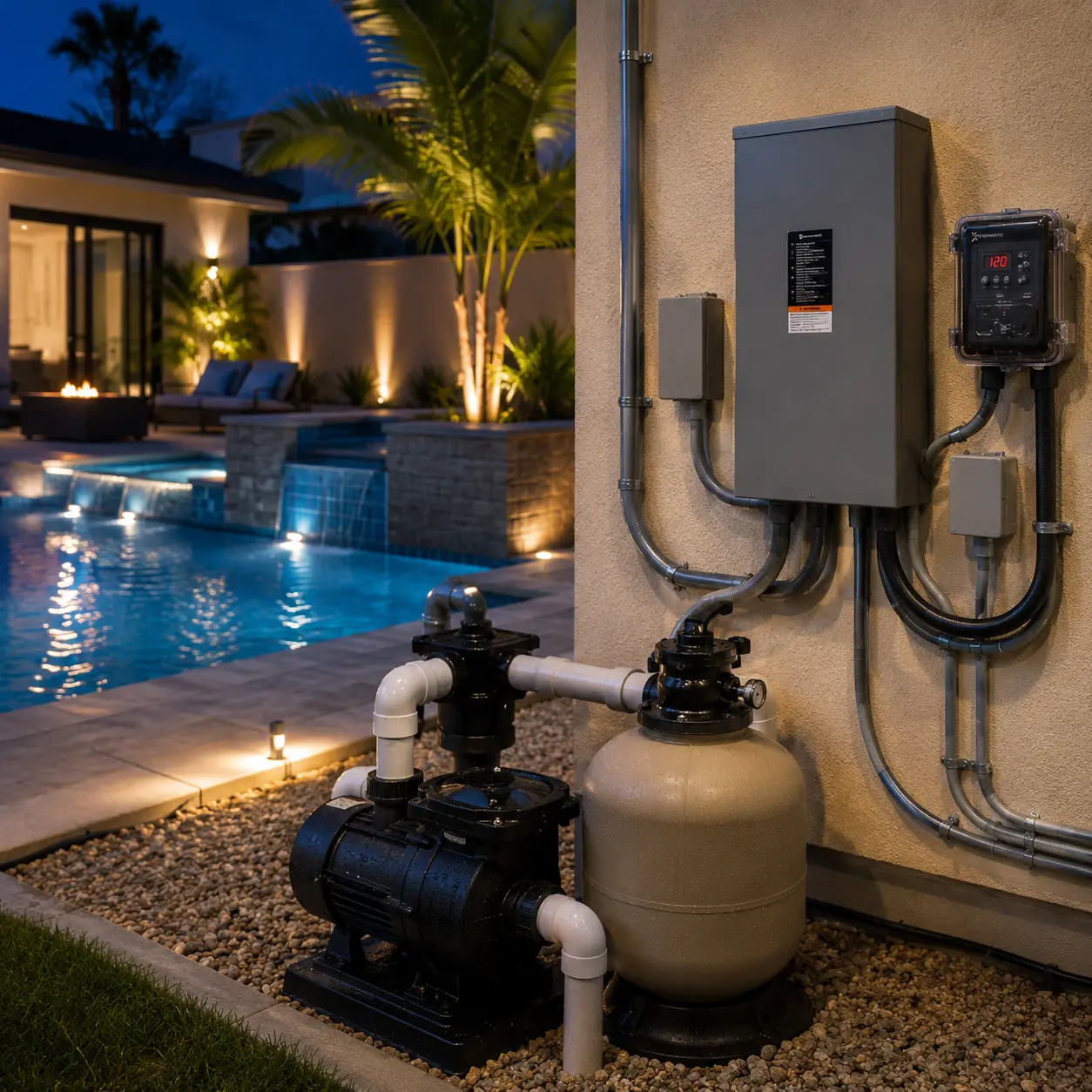 Pool electrical installation Toronto service areas