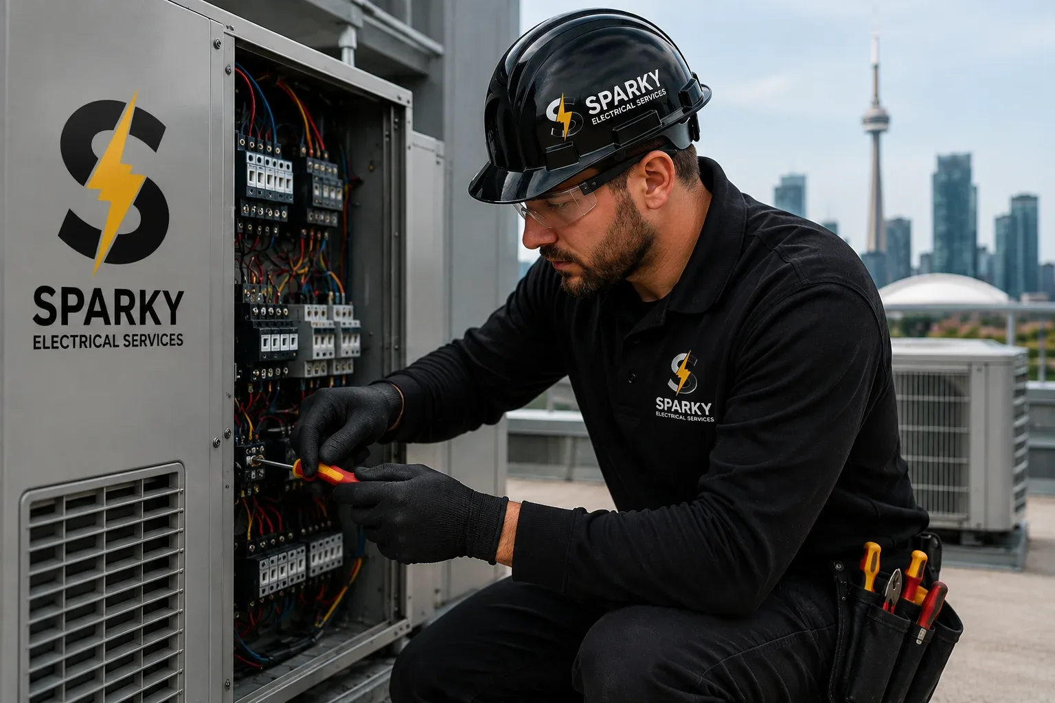 HVAC electrical service