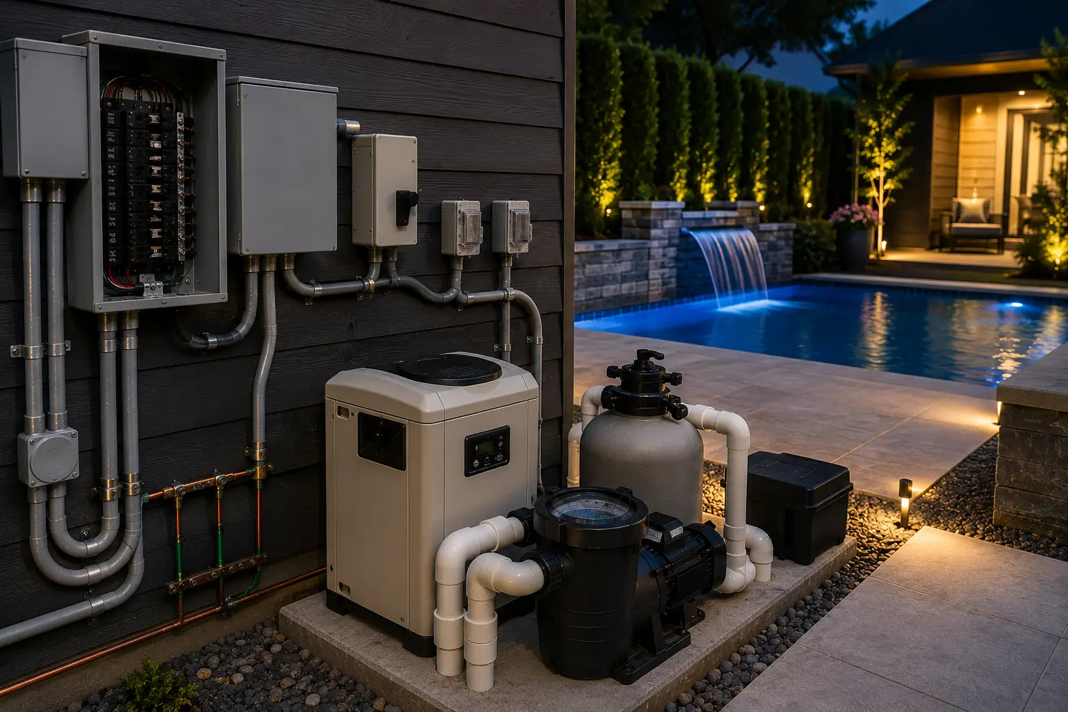 Pool electrical installation Toronto