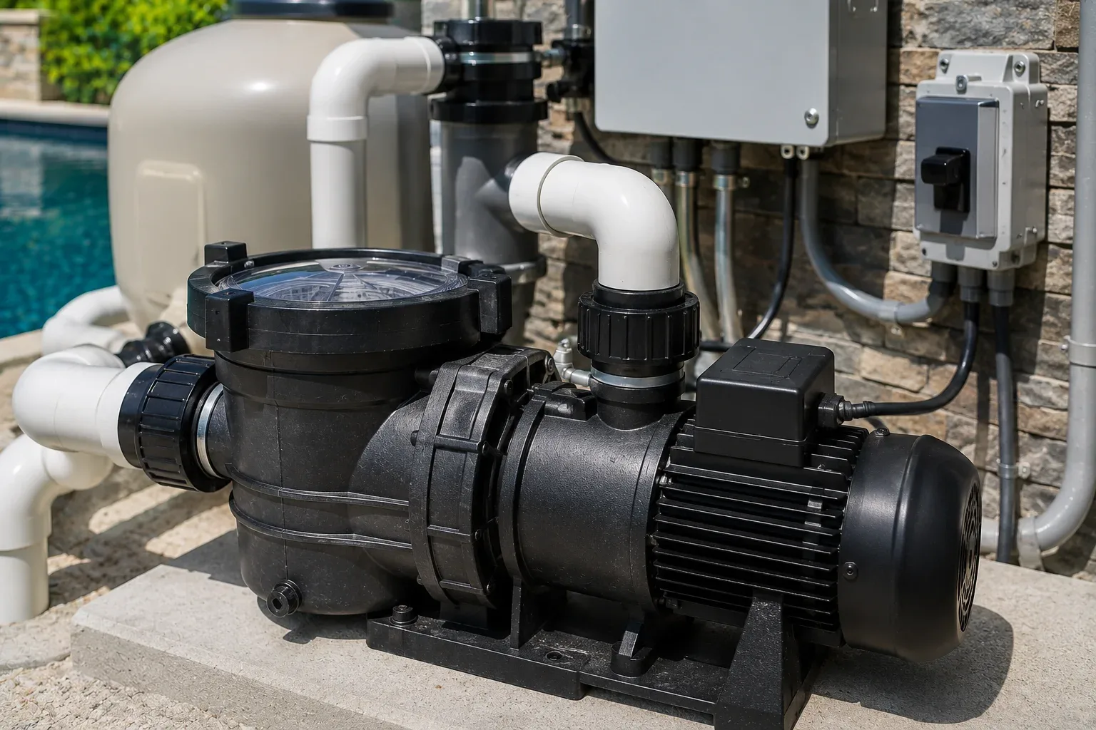 Pool pump wiring GTA and pool heater electrical