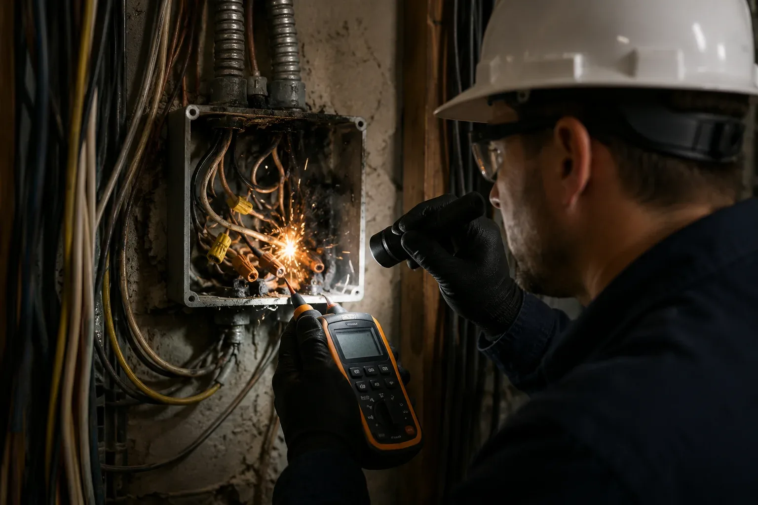 Electrical arcing investigation