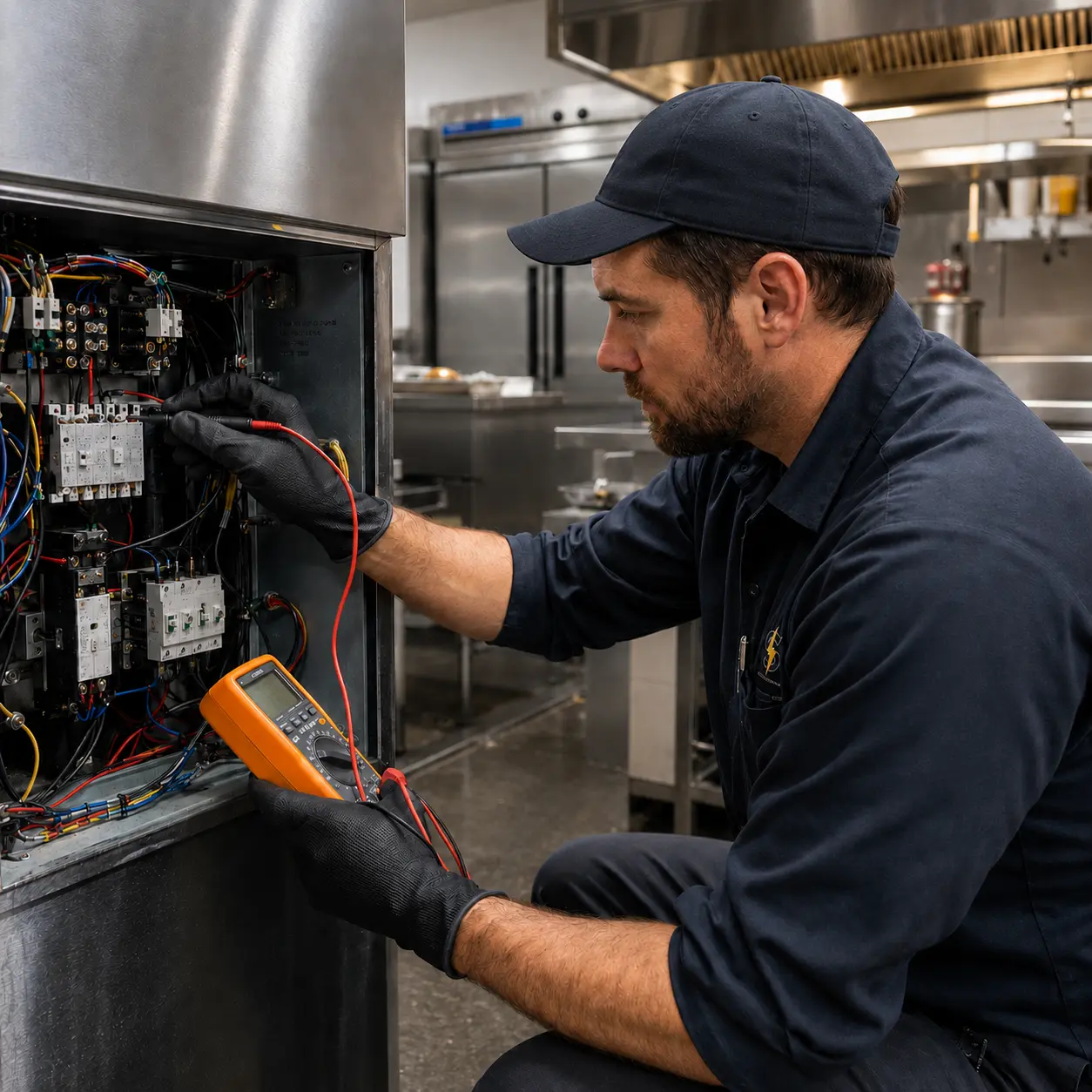 Restaurant electrician Toronto commercial kitchen wiring GTA