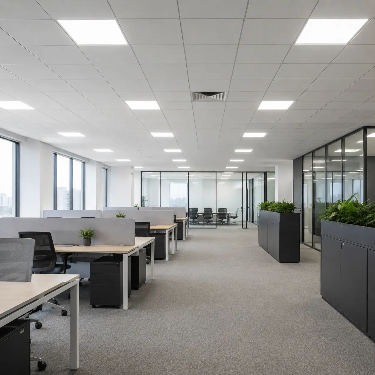 Commercial LED retrofit Toronto