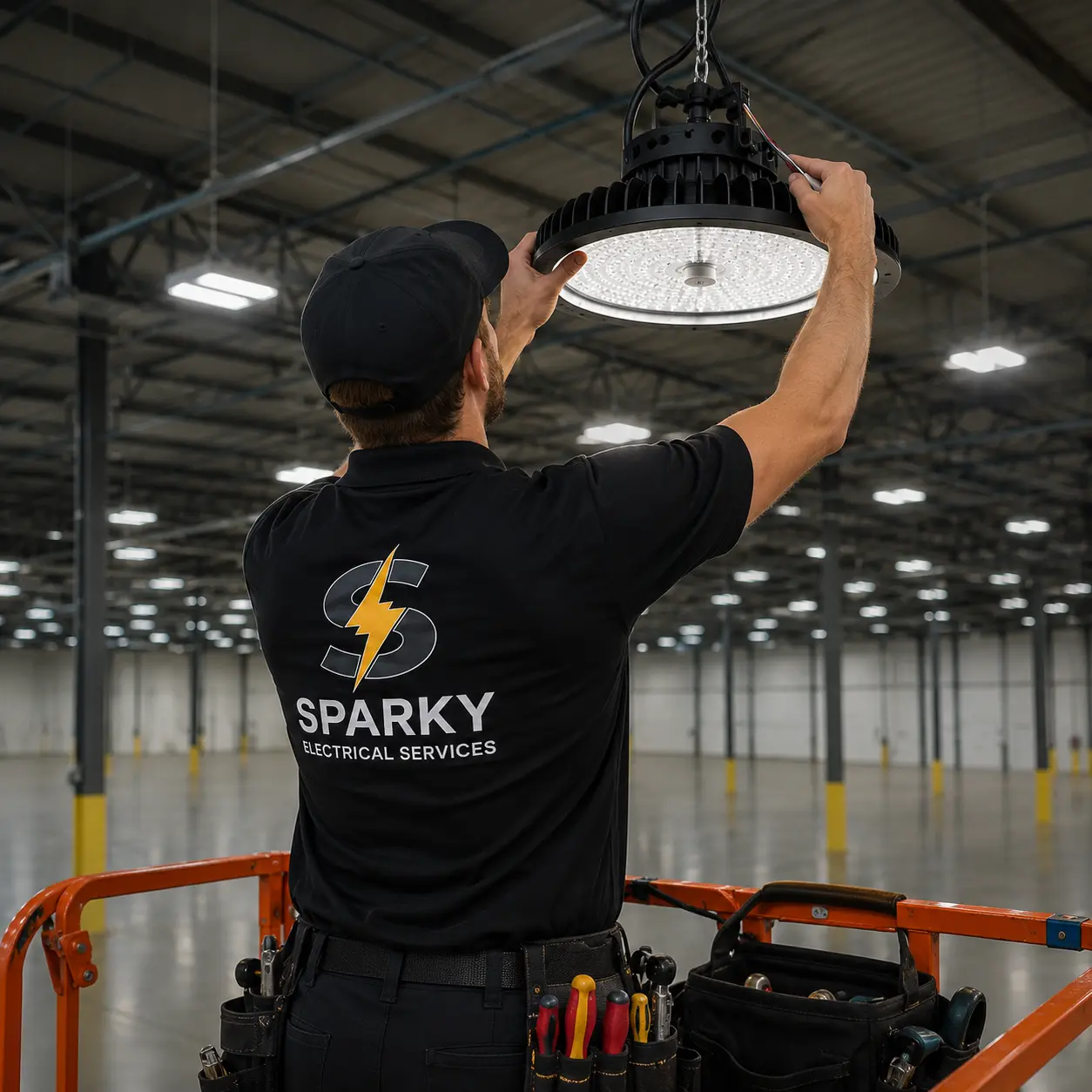 Commercial LED retrofit Toronto