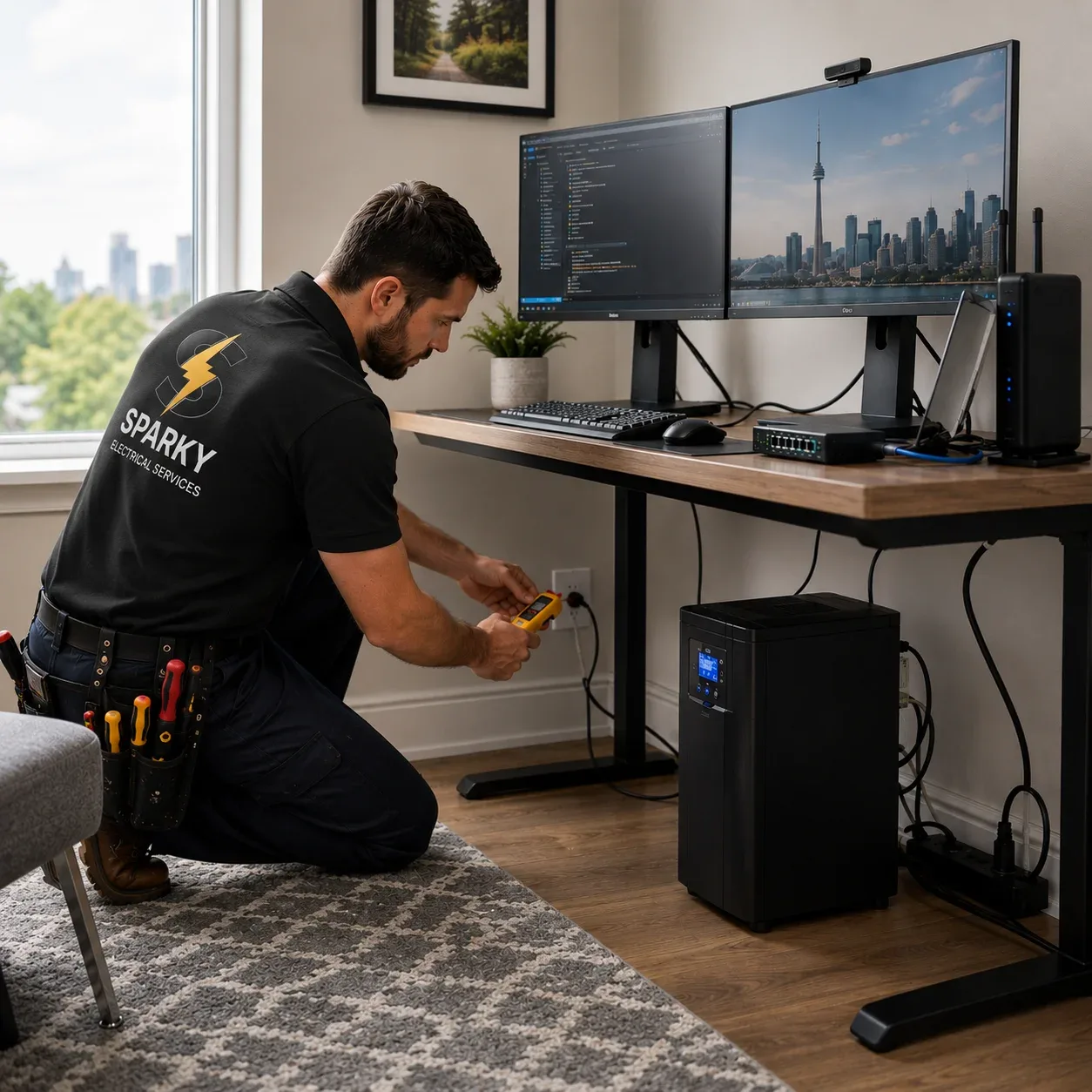 Home office power troubleshooting Toronto