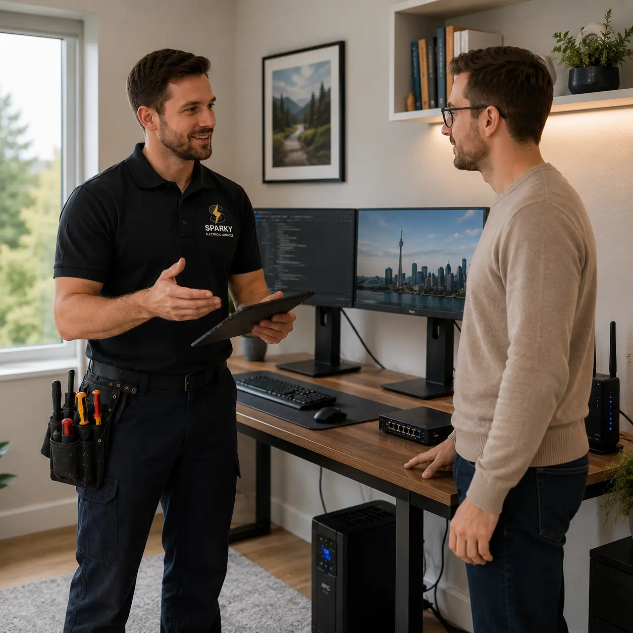 Home office wiring Toronto