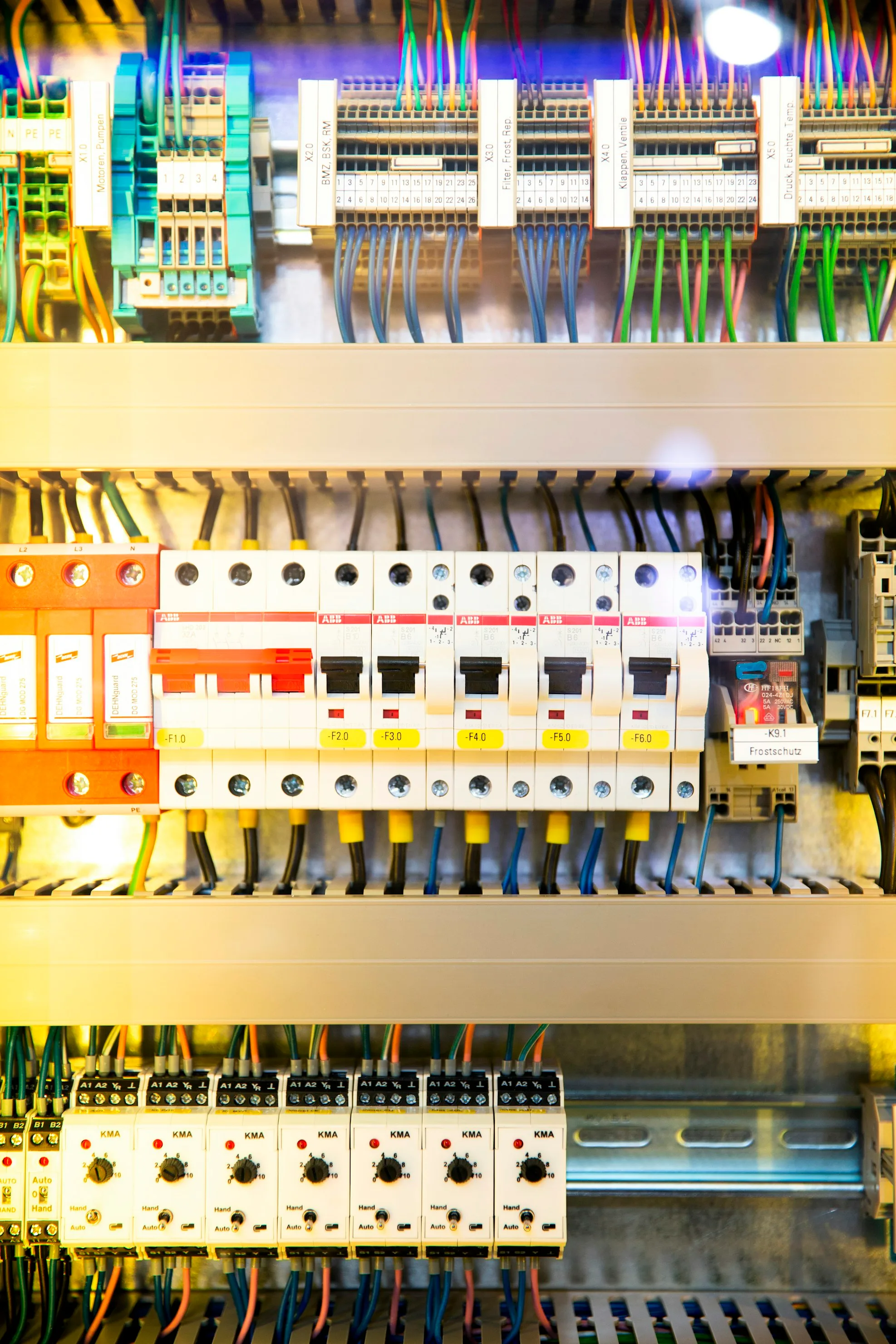 Residential branch circuit wiring